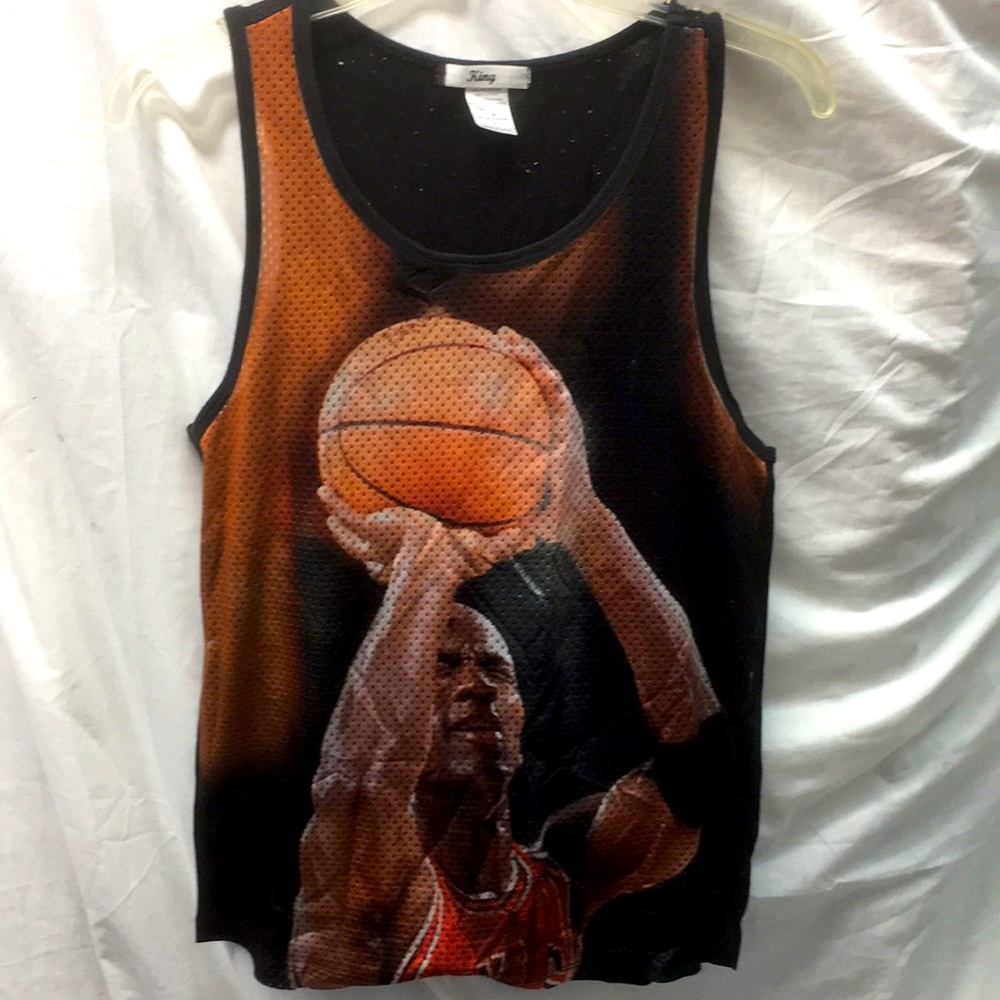 King Jordan lightweight jersey retro men sz M